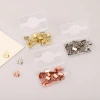 19mm rose gold long-tail clip, metal electroplated small clip, box-packed planner, binding dovetail clip, test paper clip, ticket clip Application Scenario